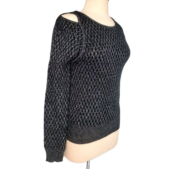 Marilyn Monroe Small Sweater Cold-Shoulder Shirt Long-sleeve Lightweight Top - Picture 9 of 10